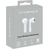 Vivanco belaidės ausinės Smart Air Pair, balta (60599)