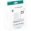 Vivanco belaidis įkroviklis 2in1 Wireless Fast 10W (62493)