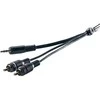 Garso Kabelis - Vivanco Promostick 3,5 mm Į 2xRCA Laidas 1,5 m (19320)