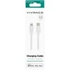 Vivanco kabelis Lightning - USB-C 15cm, baltas (62757)