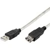 USB Ilgintuvas - Vivanco USB 2.0 AM-AF 1,8 m 45232