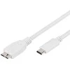 USB Laidas - Vivanco USB-C Į MicroUSB 3.0 Laidas 1 m 45275