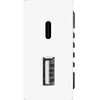 1/2 greito krovimo lizdas Feelspot USB+C, be rėmelio, baltas, 20W