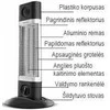 Anglies pluošto infraraudonųjų spindulių šildytuvas Veito CH1200 RT