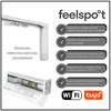 Virdulys Išmanusis elektrinis užuolaidų bėgelis (3.2m) Feelspot FS-CM03W-5W WiFi, Tuya