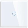 Vienpolis sensorinis jungiklio dangtelis Feelspot, baltas, 47x47mm
