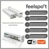 Virdulys Išmanusis elektrinis užuolaidų bėgelis (3.2m) Feelspot FS-CM03W-5W WiFi, Tuya