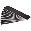 Atsarginės geležtės "SK2" 18 x 0.7 mm storio, juodos, 14 nulaužimų, trigubas galandinimas FORTUM PROFESIONAL 4780003