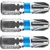 Atsuktuvų antgalis PZ3 x 25 mm S2 3vnt. FORTUM 4741303