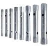 Vamzdinių raktų komplektas 8 vnt. 6x7 mm; 8x9 mm; 10x11 mm; 12x13 mm; 14x15 mm; 16x17 mm; 18x19 mm; 20x22 mm EXTOL PREMIUM 8816370