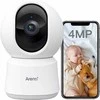 „Arenti P2Q“ 4 MP UHD panoraminio vaizdo kamera su ‚Wi-Fi‘, balta