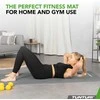 Fitneso kilimėlis Tunturi Fitnessmat NBR 15 mm, pilkos spalvos