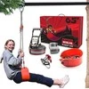 Fofana Ninja Slider Zipline Pulley lauko pramogų rinkinys, 20m