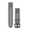 Garmin QuickFit 20 mm Silikoninis laikrodžio dirželis, Sodri orchidėjų/Šviesios smėlio spalvos