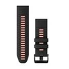 Garmin QuickFit 26 Laikrodžio dirželis, Juoda/liepsnos raudona