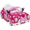 Huffy Minnie 6v automobilis, rožinis