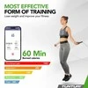 Išmanioji šokdynė Tunturi Smart Jump Rope, su ekranu ir programėle