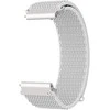 Išmaniojo laikrodžio Coro Pace 2 nailoninis dirželis, Baltos spalvos, 42mm