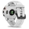 Išmanusis laikrodis Garmin Approach® S70 - 42 mm Juodas keraminis apvadas su baltu silikoniniu dirželiu