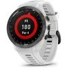Išmanusis laikrodis Garmin Approach® S70 - 42 mm Juodas keraminis apvadas su baltu silikoniniu dirželiu