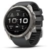 Išmanusis laikrodis Garmin fenix 9 Pro – 51mm, Titanium with Graphite/Juodas Silicone Band
