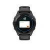 Išmanusis laikrodis Garmin Forerunner 265, Juodas apvadas ir korpusas su juodos ir pilkšvos spalvos silikoniniu dirželiu