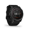 Išmanusis laikrodis Garmin Tactix 7 Pro Ballistics Edition. Saulės energija maitinamas taktinis GPS laikrodis su taikomąja balistine programa ir nailoniniu dirželiu