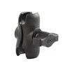 „Ram Mounts“ RAM plastikinis dvigubas lizdas, ranka, B rutulys, A, LNG