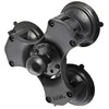 Ram Mounts RAM TRIPLE SUCTION CUP BASE W/ 1.5" BALL