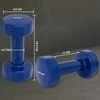 Viniliniai hanteliai TUNTURI 2x 0,5-5kg (Svoris: 2 x 4kg)