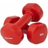 Viniliniai hanteliai TUNTURI 2x 0,5-5kg (Svoris: 2 x 3kg)