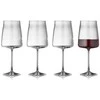 Raudono vyno taurės Lyngby Glas Krystal Zero