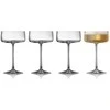 Lyngby Glas Krystal Zero šampano taurės 260ml 4 vnt