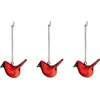 Iittala mini paukščiai red 3 vnt.