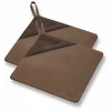 Rankšluostis Pillivuyt Puodo laikikliai 20,5 x 20,5 cm, rudas 2 vnt., drobė/oda