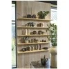 Villa Collection stulpinė žvakė Hvils 8 x 23 cm pilkšvai ruda, parafinas/stearinas
