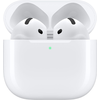 Apple AirPods (4-os kartos) AirPods 4 belaidės ausinės, į ausis, skambučiams / muzikai / sportui / kasdieniam „Bluetooth“ ryšiui, baltos