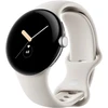 Išmanusis laikrodis Watch Google Pixel Watch LTE 41mm Polished Sidabrinis Case with Sport Band - Chalk