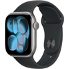 Išmanusis laikrodis Apple Watch Series 11 (2025) GPS 42mm Kosminė pilka Aliuminio Case with Juodas Sport Band S/M – Juodas