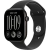 Išmanusis laikrodis Apple Watch seria 12 gps, koperta 42 mm su aliuminio (juodos spalvos), dirželis sportowy (juodos spalvos) - dydis s/m
