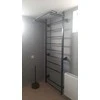 Gimnastikos kopėtėlės Dav-Ski, 228 cm, juodos