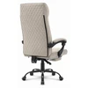 Hells Chair Biuro kėdė su kojų atrama ir spyruokline sėdyne, audinys, smėlio