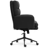 Hells Chair Biuro kėdė su minkštu tekstūriniu apmušalu ir TILT, iki 120 kg, juoda
