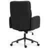 Hells Chair Biuro kėdė su minkštu tekstūriniu apmušalu ir TILT, iki 120 kg, juoda