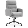 Hells Chair Biuro kėdė su minkštu tekstūriniu apmušalu ir TILT, iki 120 kg, pilka