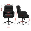 Hells Chair Biuro kėdė su minkštu tekstūriniu apmušalu ir TILT, iki 120 kg, juoda