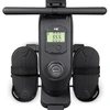 Hop Sport Magnetinis irklavimo treniruoklis su 16 pasipriešinimo lygių ir Bluetooth, iki 120 kg, juodas / auksinis