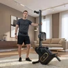 Hop Sport Magnetinis irklavimo treniruoklis su 16 pasipriešinimo lygių ir Bluetooth, iki 120 kg, juodas / auksinis