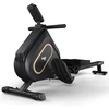 Hop Sport Magnetinis irklavimo treniruoklis su 16 pasipriešinimo lygių ir Bluetooth, iki 120 kg, juodas / auksinis