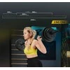Trex Sport Plieniniai štangos grifai, rinkinys: tiesus 150 cm + lenktas 120 cm, 25 mm